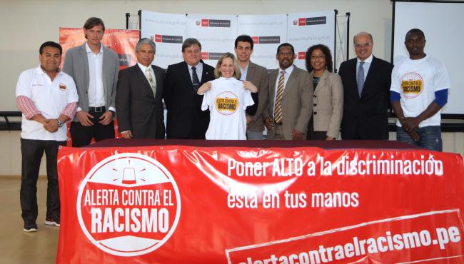 Ministerio de Cultura presentó campaña 'Alerta contra el racismo en el fútbol'