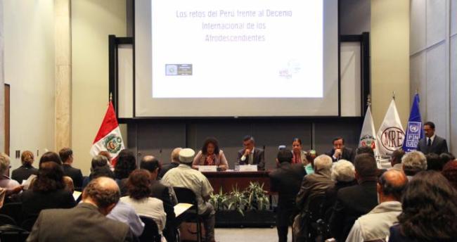Ministerio de Cultura realizó conversatorio “Los retos del Perú frente al Decenio Internacional de los Afrodescendientes”